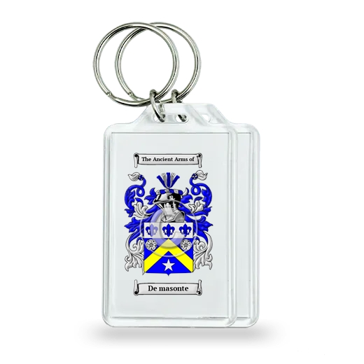 De masonte Pair of Keychains